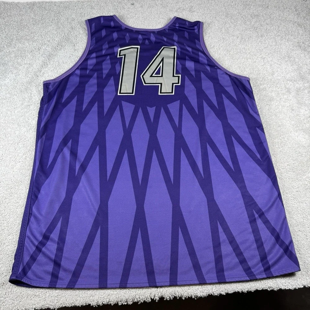 UNI Panthers Northern Iowa Reversible Practice Basketball Jersey ~ Adult XXL #14
